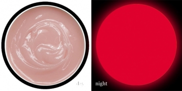 Acrylgel/Polygel Glow in the Dark Red